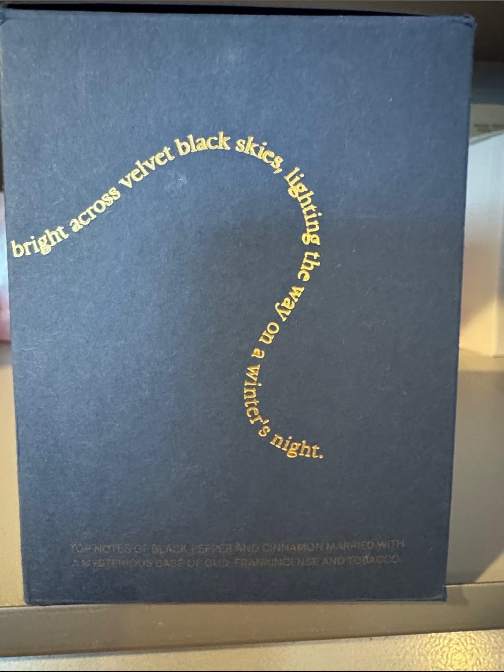 Northside Navy Blue Box with Gold Lettering - Picture 2 of 2